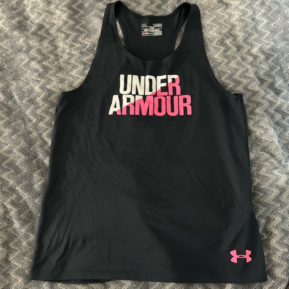 Under Armour Athletic Tank Top Youth/Girls L - Picture 1 of 3